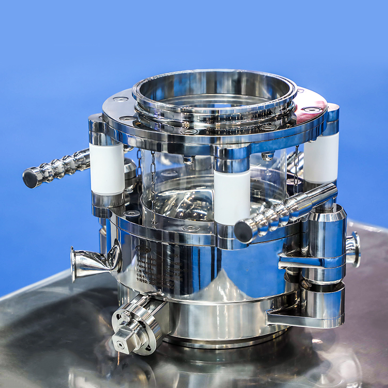 Válvula borboleta dividida asséptica