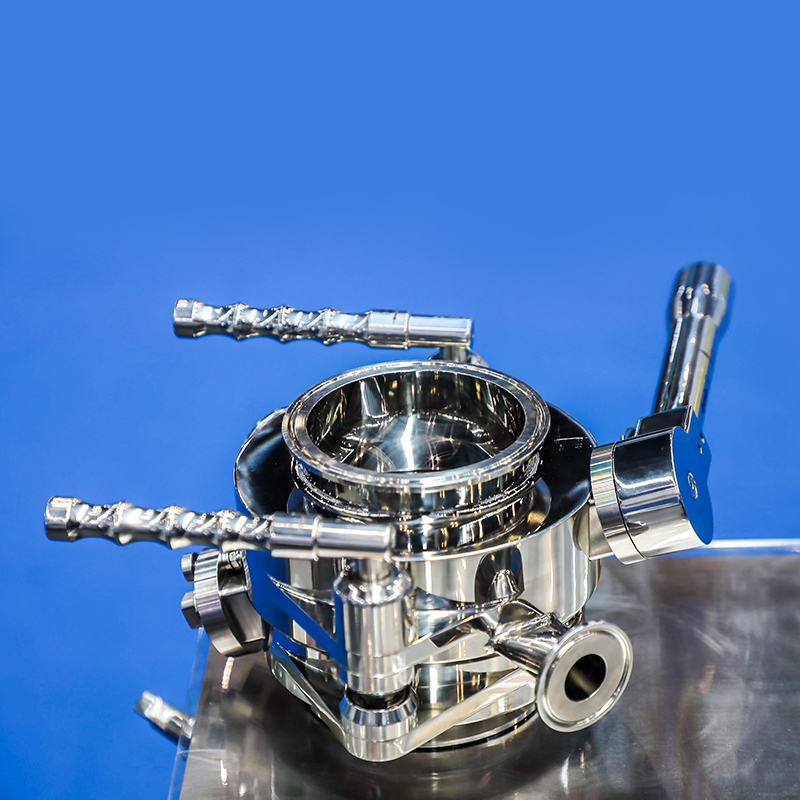 Válvula borboleta dividida asséptica