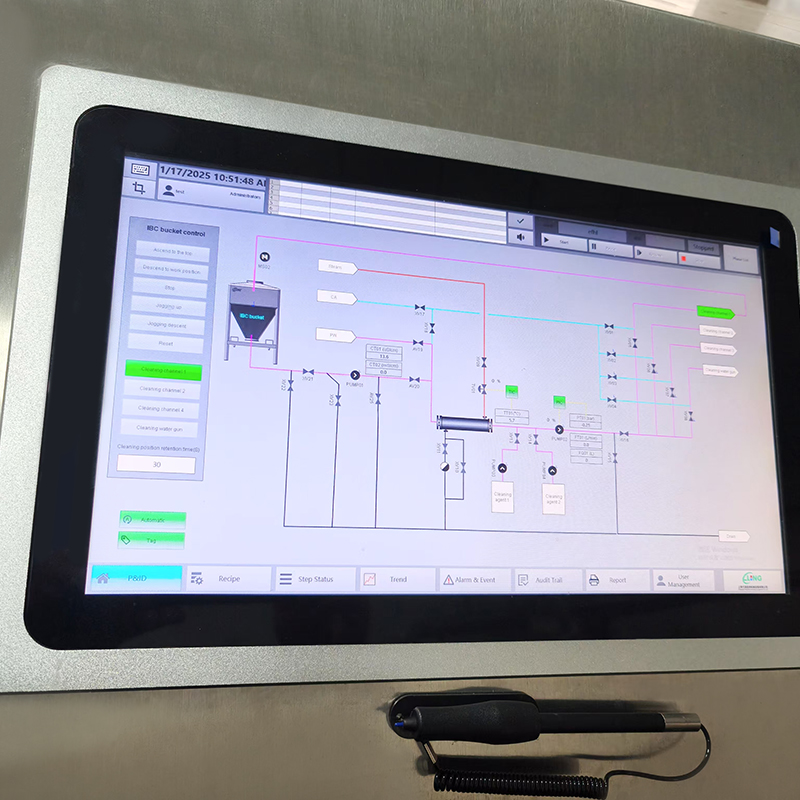 Máquina de limpeza GMP