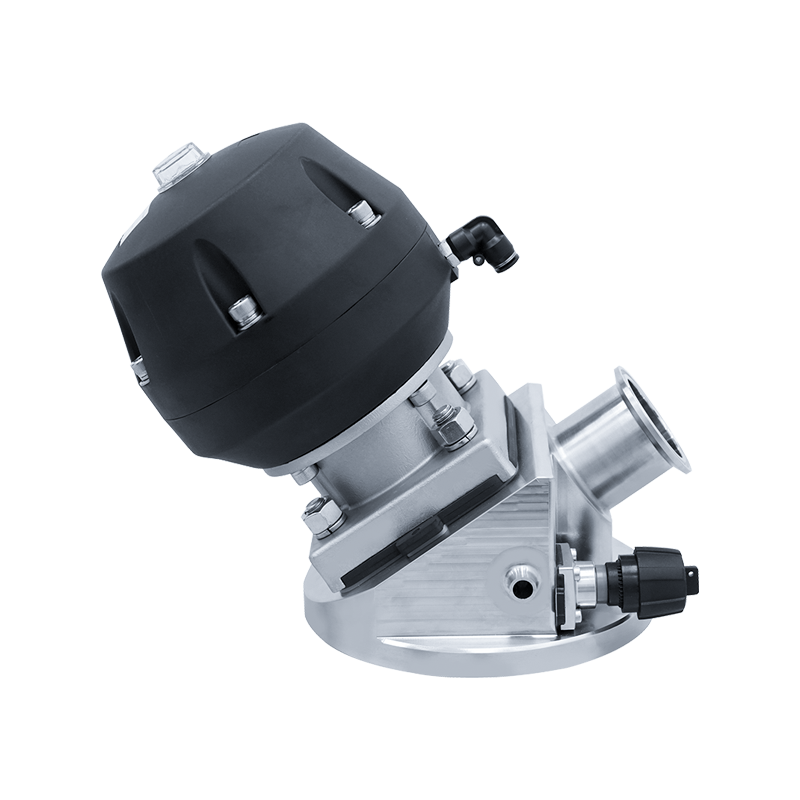 Válvula de diafragma inferior do tanque